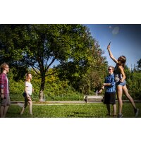 SCHILDKRÖT Federball-Set 4-Player, rot gelb