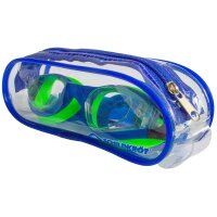 SCHILDKRÖT Lunettes de natation Junior Capri, bleu/vert