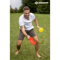 SCHILDKRÖT Wurf- und Fangspiel "Scoop Ball", gelb rot