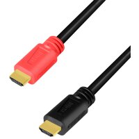LogiLink Câble HDMI 2.0, fiche mâle A -...