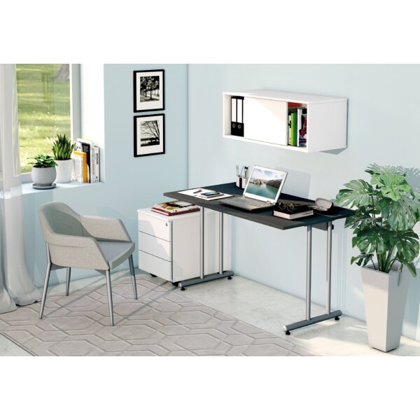 kerkmann Bureau Smart Office, (L)1.400 mm, anthracite