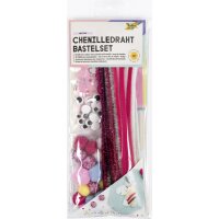folia Chenilledraht Bastelset UNICORN, 227-teilig