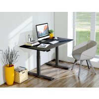 kerkmann Sitz-Steh-Schreibtisch Smart Office,eiche anthrazit