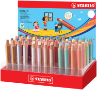 STABILO Crayons multi-talents woody 3 en 1,...