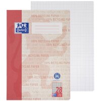 Oxford Schulheft "Recycling", DIN A4, 16 Blatt, Lineatur 21
