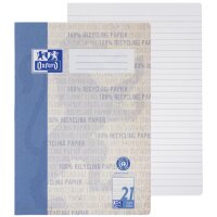 Oxford Schulheft "Recycling", DIN A4, 16 Blatt, Lineatur 27
