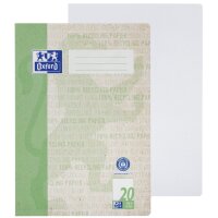 Oxford Schulheft "Recycling", DIN A4, 16 Blatt, Lineatur 27