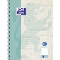 Oxford Collegeblock "Recycling", DIN A4+, 80 Blatt, liniert