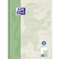 OXFORD Collegeblock Recycling A4 400159370 ligné,...