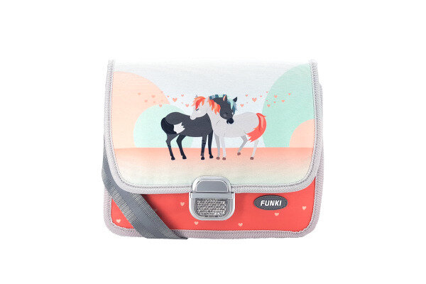 FUNKI Sac maternelle Horses in Love 6020.036 multicolor 265x200x70mm