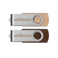 DISK2GO USB-Stick wood 8GB 30006668 USB 2.0 double pack