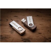DISK2GO USB-Stick wood 8GB 30006668 USB 2.0 double pack