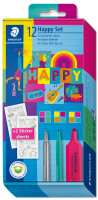STAEDTLER Kit décriture HAPPY, 12 pièces