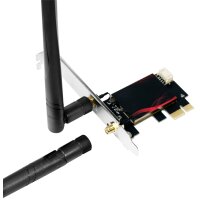 LogiLink Carte PCI Express, WiFi 6E & Bluetooth 5.2