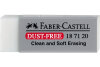 FABER-CASTELL Radierer Dust-Free 187120 transparent