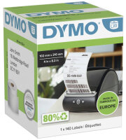 DYMO LabelWriter-Versand-Etiketten, 102 x 210 mm, weiss
