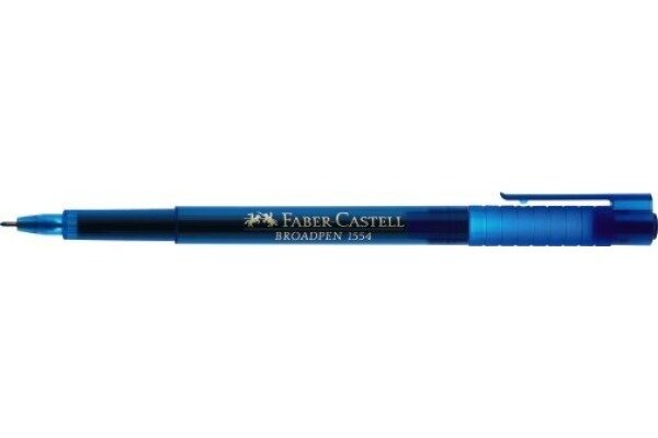 FABER-CASTELL Feutre Broadpen 1554 0.8mm 155451 bleu