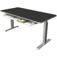 kerkmann Bureau assis-debout Move l Style, (L)1.200 mm