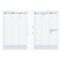 BRUNNEN Timer Einlage 2027 1079101007 1W/2S Spalte DE A5