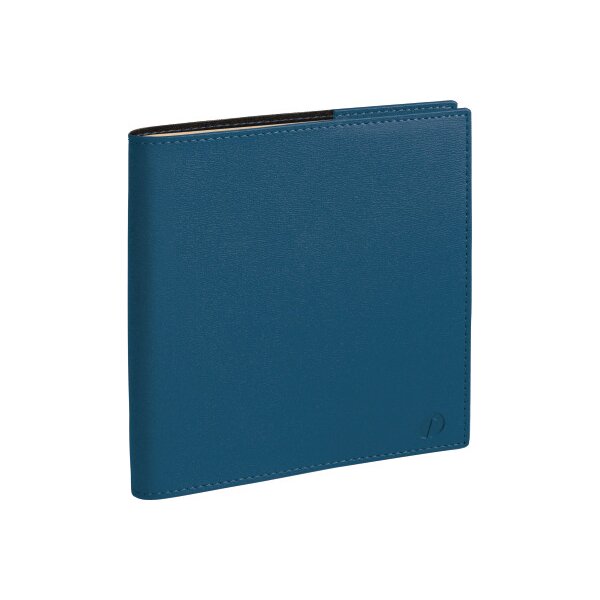 QUO-VADIS Agenda Soho Exec.Pres. 2027 654142Q 1S/2P bleu acier FR 16x16cm