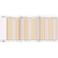 BRUNNEN Leporello de vacances 2027 1070134007 DE/FR 65x30cm