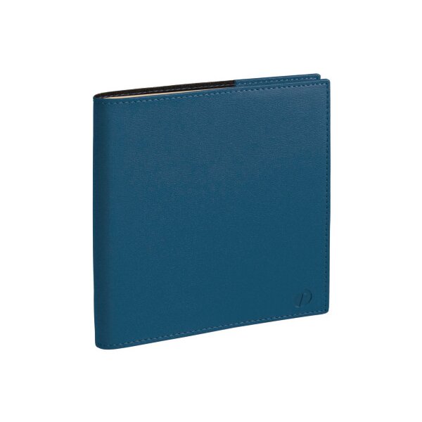 QUO-VADIS Agenda Soho Executif 2027 905462Q 1S/2P bleu acier DE 16x16cm