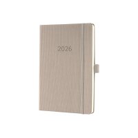 CONCEPTUM Wochenkalender 2026 C2660 1W/2S taupe 14.8x21.3cm