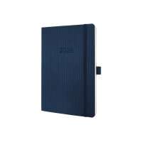 CONCEPTUM Wochenkalender 2026 C2632 1W/2S dunkelblau...