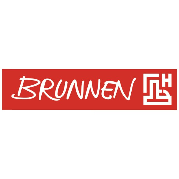 BRUNNEN Buchkalender 2027 1079701907 1W/2S schwarz ML 17x24cm