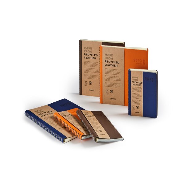 BREPOLS Agenda Timing Calvi 2027 0.136.6870 1W/2S blau 17.1x22cm