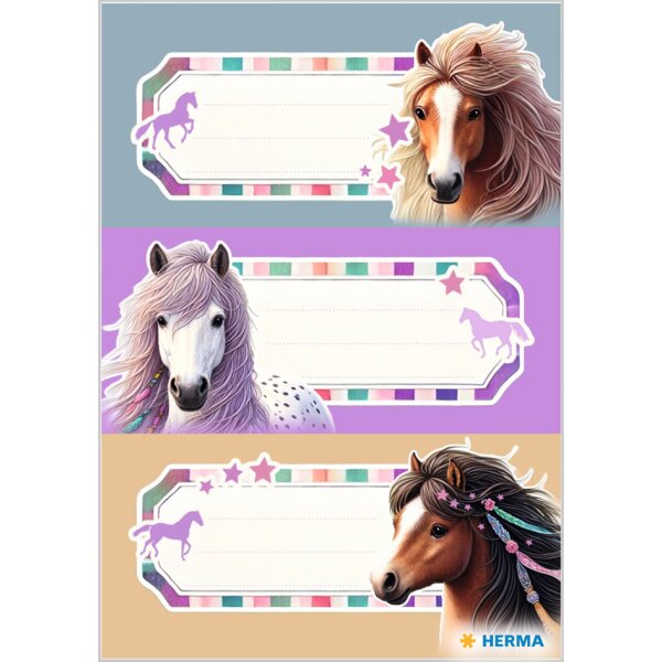 HERMA Étiquette pour livre VARIO Chevaux