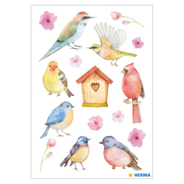 HERMA Sticker DECOR Oiseaux de chez nous