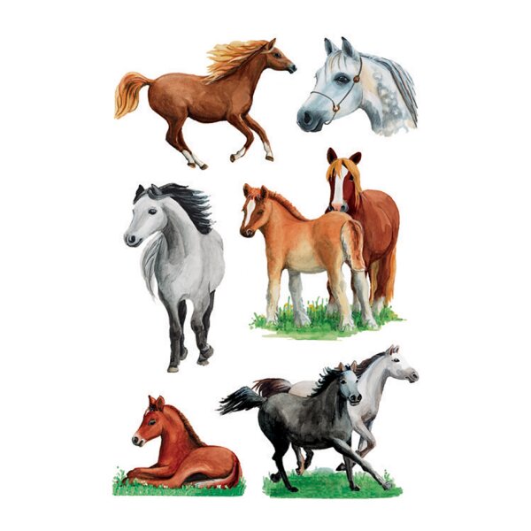 HERMA Sticker DECOR Têtes de chevaux
