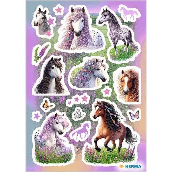 HERMA Sticker DECOR Têtes de chevaux