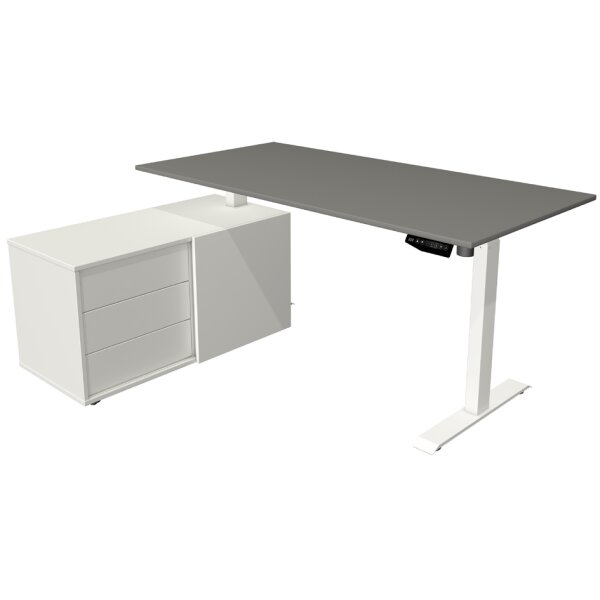 kerkmann Poste de travail complet Move 1, blanc