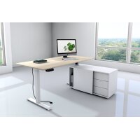 kerkmann Poste de travail complet Move 1, blanc