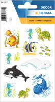 HERMA Sticker MAGIC Drôles danimaux marins