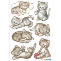 HERMA Sticker DECOR "Drolliges Kätzchen"