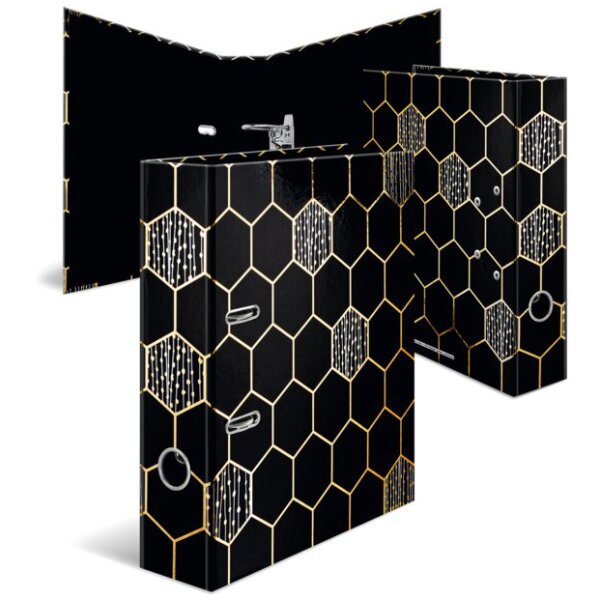 HERMA Classeur à motif Abstract, A4, Hexagon