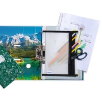 HERMA Pochette à fermeture à zip,...