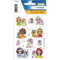 HERMA Sticker MAGIC Princesse Sweetie & Friends