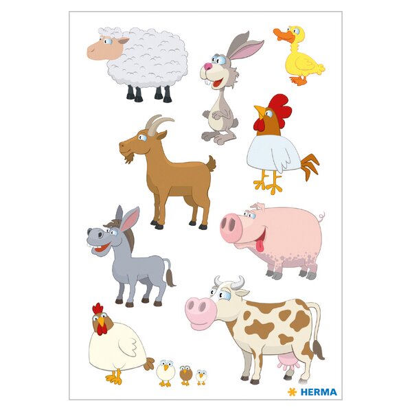 HERMA Autocollants DECOR Animaux préférés