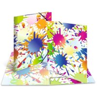 HERMA Chemise à élastiques Peinture, carton, A4