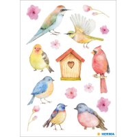 HERMA Sticker DECOR Oiseaux chanteurs