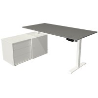 kerkmann Poste de travail complet Move 1, graphite