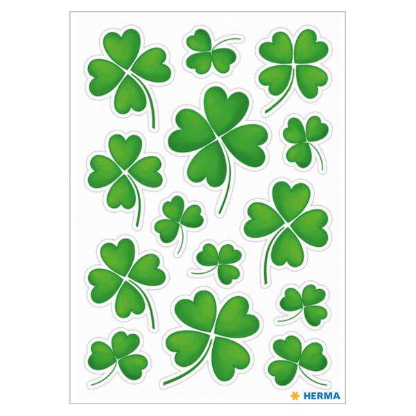 HERMA Sticker DECOR Trèfles