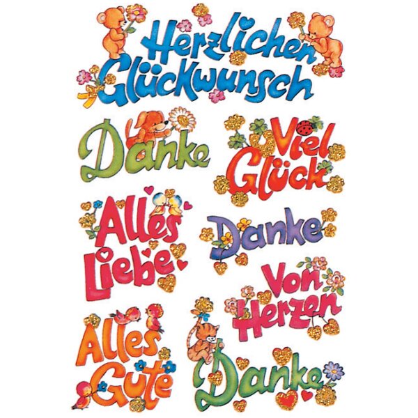 HERMA Sticker DECOR Trèfles