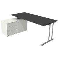 kerkmann Poste de travail complet Start Up, blanc