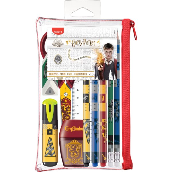 Maped Schlamper-Etui HARRY POTTER TEENS, bef&uuml;llt, 10-teilig