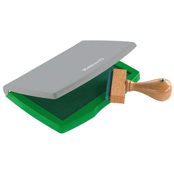 PELIKAN Kunststoff-Stempelkissen grün 336206 Gr.2 11x7cm